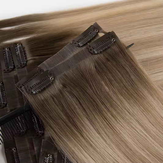 22 inch seamless clip-ins