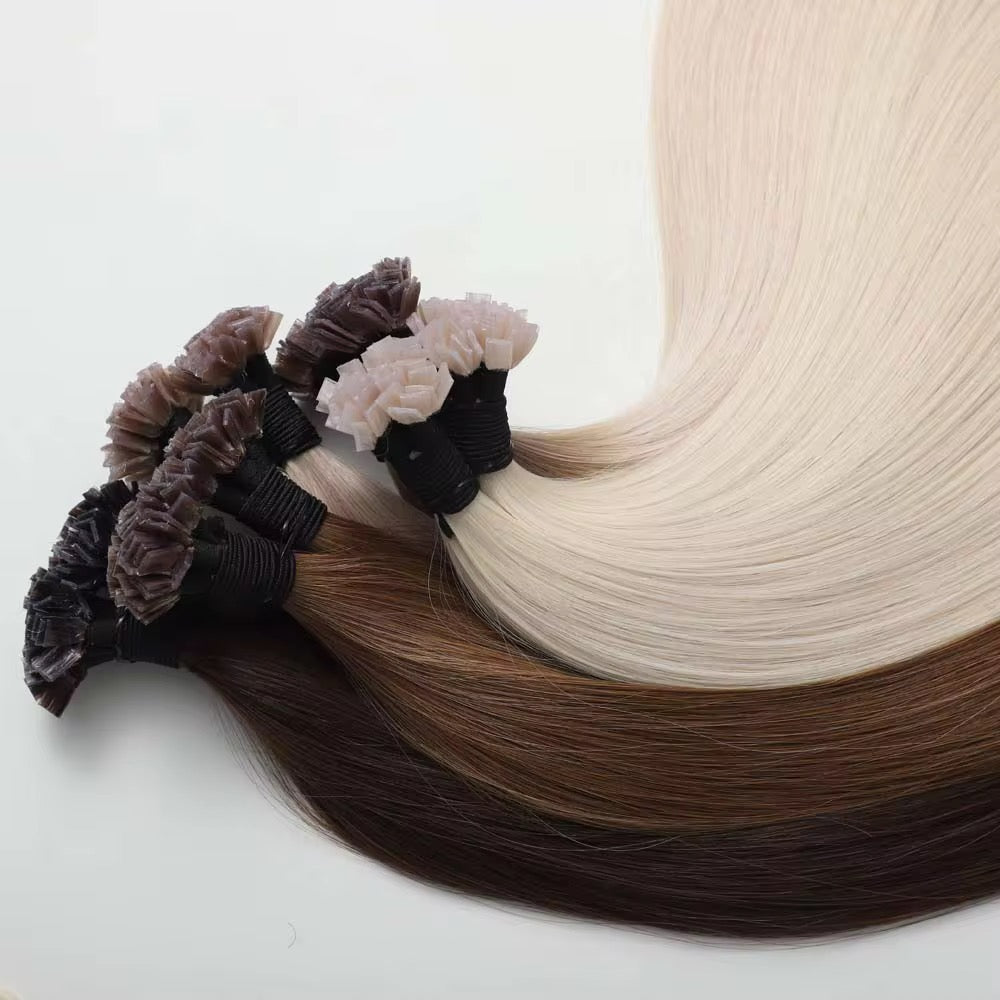 16 inch keratin flat tips